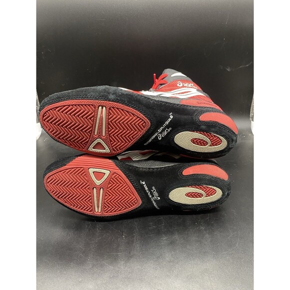 Asics Red Intensity Wrestling Shoes Mens Size 11 JN100 Rotational Split Sole - Picture 7 of 7